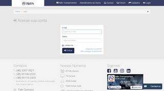 
                            4. Login - Nith Treinamentos