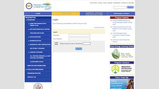 
                            2. Login | NJ OCE Web Site - NJ Clean Energy Program