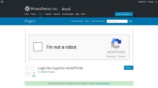 
                            1. Login No Captcha reCAPTCHA - br.wordpress.org