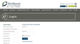 
                            5. Login | Northwest Credit Union Association