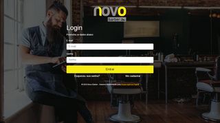 
                            4. Login - Novo Barber