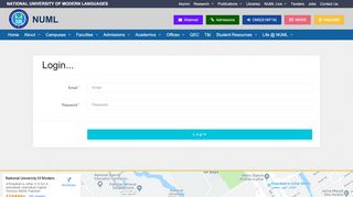 
                            4. Login | NUML