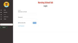 
                            8. Login – Nursing School Lab