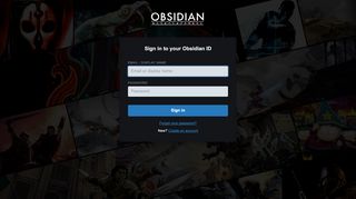 
                            3. Login | Obsidian ID - Pillars of Eternity II: Deadfire