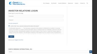 
                            7. Login - OmniMax