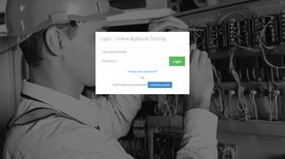 
                            9. Login - Online Aptitude Testing - Electrical Training Alliance