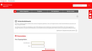 
                            2. Login Online-Banking - Kreissparkasse Biberach