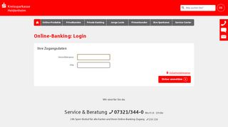 
                            7. Login Online-Banking - ksk-heidenheim.de