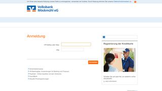 
                            4. Login Online-Banking - Volksbank Möckmühl