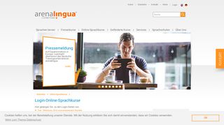 
                            1. Login Online-Sprachtrainings | arenalingua …