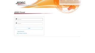 
                            3. Login - online.jedec.org