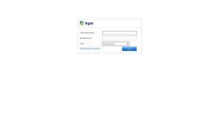 
                            5. Login op Parallels® Automation - cp.online.kpn.com