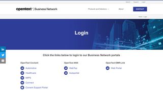 
                            9. Login - OpenText Business Network