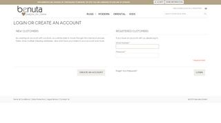 
                            3. Login or Create an Account - benuta