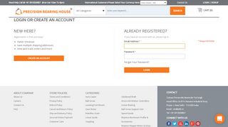 
                            3. Login or Create an Account - Home page-PBH