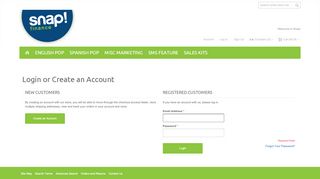 
                            3. Login or Create an Account - snapfinance.drivemarketing.com