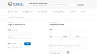 
                            7. Login or Register at Sunbelt - Sunbelt Network