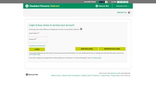 
                            8. Login Or Register | Disabled Persons Railcard by National Rail
