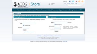 
                            3. Login or Register - Home Page | The College Online Bookstore