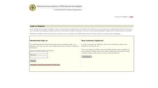 
                            2. Login or Register - Online Applications