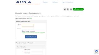 
                            4. Login or Register to Post Jobs - American Intellectual Property Law ...