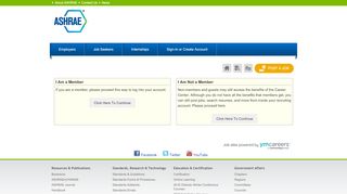 
                            8. Login or Register to Post Jobs - ASHRAE Job Board