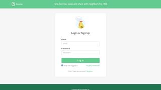 
                            1. Login or Sign Up - Pay It Forward With Your Rooster …