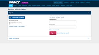 
                            5. Login - orbitz.com