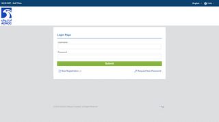 
                            3. Login Page (ADNOC Offshore eSourcing Portal)