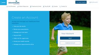 
                            5. Login Page | AdventHealth Medical Group