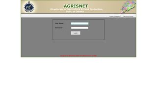 
                            2. LOGIN PAGE - agrisnet