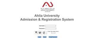 
                            1. Login Page - ahlia-regapp.ahlia.edu.bh