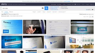 
                            4. Login Page - Alamy