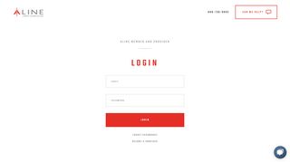 
                            1. Login Page | ALINE