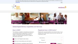 
                            2. Login page - AstraZeneca