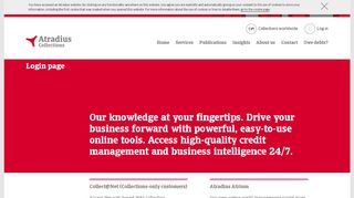 
                            9. Login page - Atradius