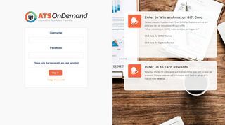 
                            5. Login Page | ATS OnDemand