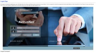 
                            8. Login Page - Avitus Net Login