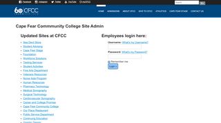 
                            1. Login page | Cape Fear Community College