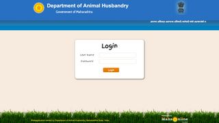 
                            8. Login Page-Deapartment Of Animal Husbandry