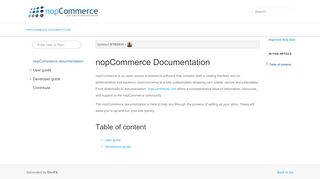 
                            1. Login page - Documentation (Russian) - nopCommerce documentation