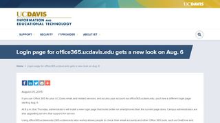 
                            8. Login page for office365.ucdavis.edu gets a new look on ...