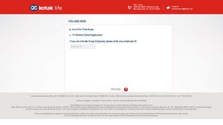 
                            7. Login Page - insurance.kotak.com