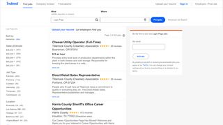 
                            8. Login Page Jobs, Employment | Indeed.com