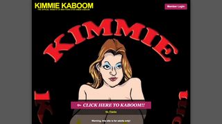 
                            6. Login page - Kimmie KaBoom - Official site
