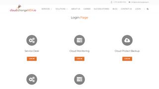 
                            3. Login Page - Login - CloudxchangeMEA