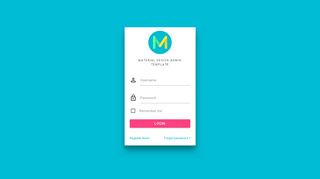 
                            5. Login Page | Materialize - Material Design Admin …