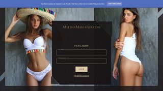 
                            5. Login page - Melena Maria Rya - Official site