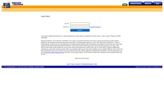 
                            11. Login Page - Merchant e-Solutions