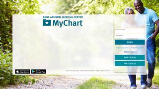 
                            2. Login Page - MyChart - Anne Arundel Medical Center